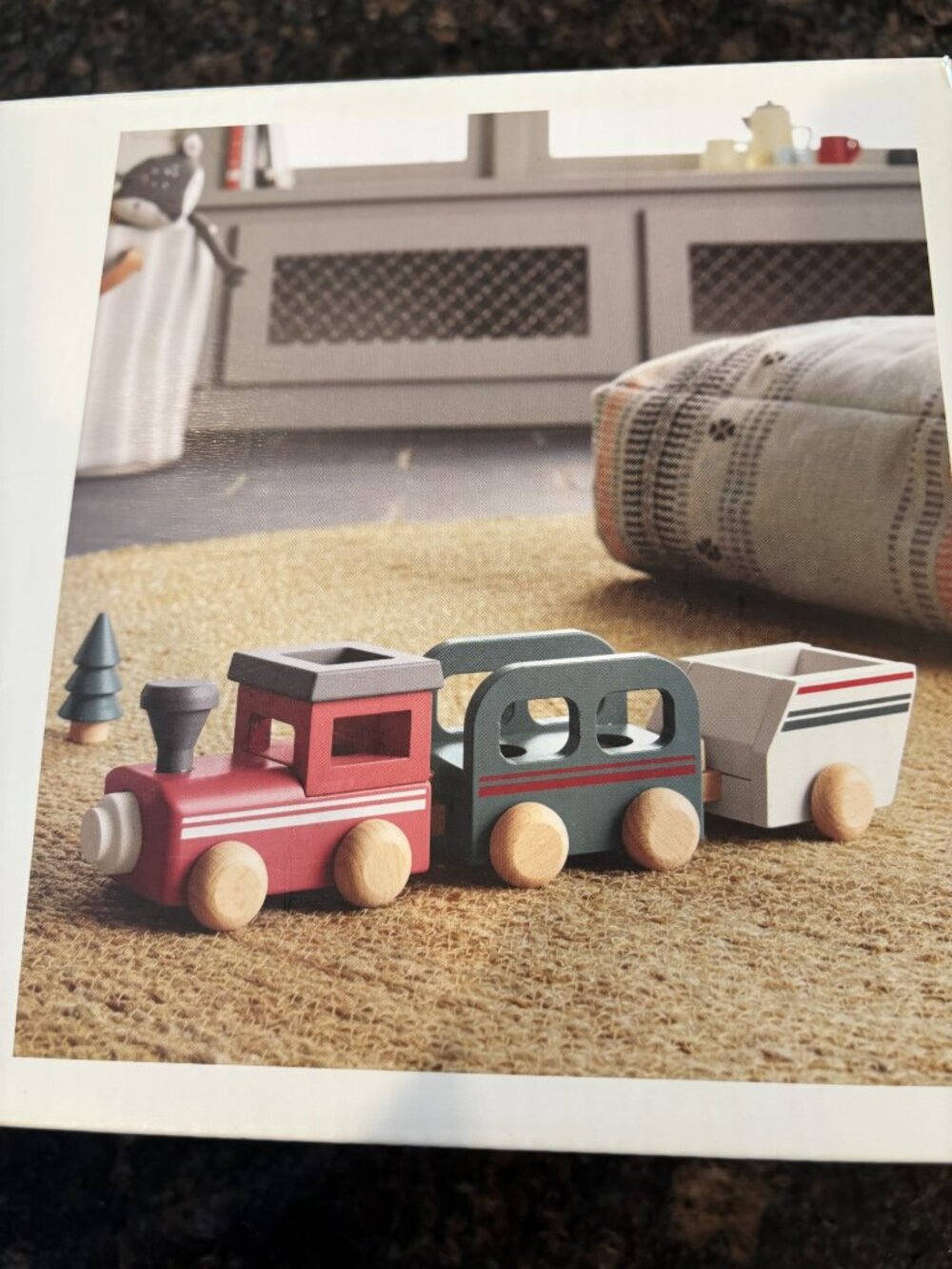 NIB Hearth & Hand Wood Train Set